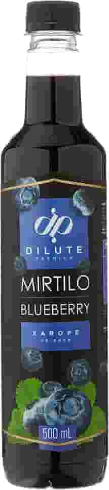 Dilute Xarope Blueberry/Mirtilo Sabor Blueberry / Mirtilo 500 Ml