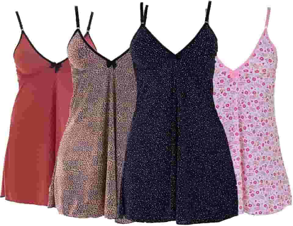 Kit com 4 Camisolas Sexy Love