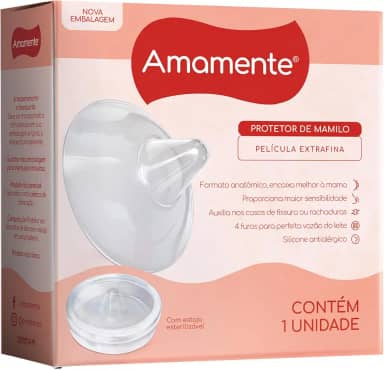 AMAMENTE Protetor De Mamilos Amamente Amamente