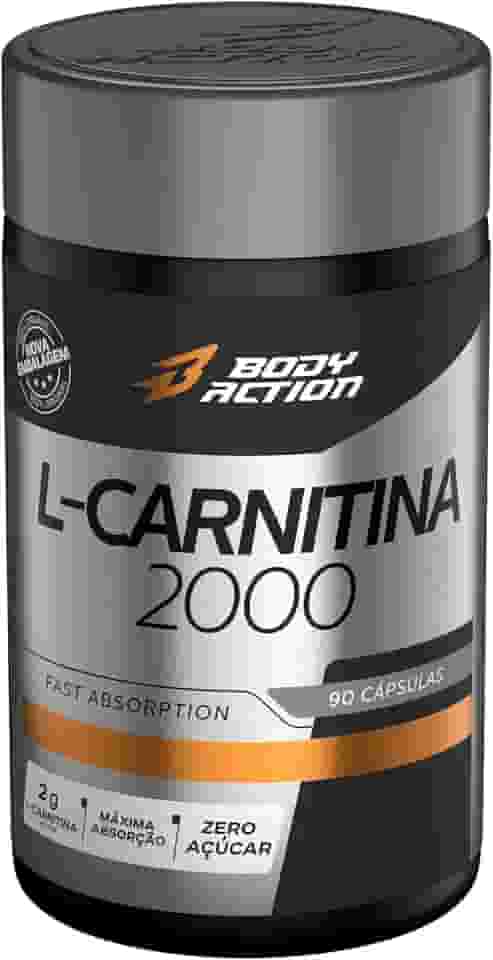 L-Carnitina 2000 90 Cápsulas Bodyaction