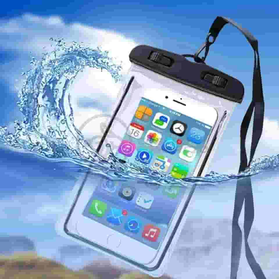 Kit 2 Capas à Prova D'água para Celular Universal até 6.5 Polegadas - Proteção Completa para Viagens e Atividades ao Ar Livre