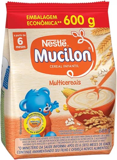 Mucilon Cereal Infantil Multicereais 600G