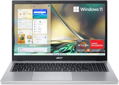 Acer Laptop fino Aspire 3 A315-24P-R2SC | Tela IPS Full HD de 15,6' | Processador AMD Ryzen 5 7520U Quad-Core | Gráficos AMD Radeon | 8GB LPDDR5 | SSD NVMe de 256 GB | Wi-Fi 5 | Windows 11 Home