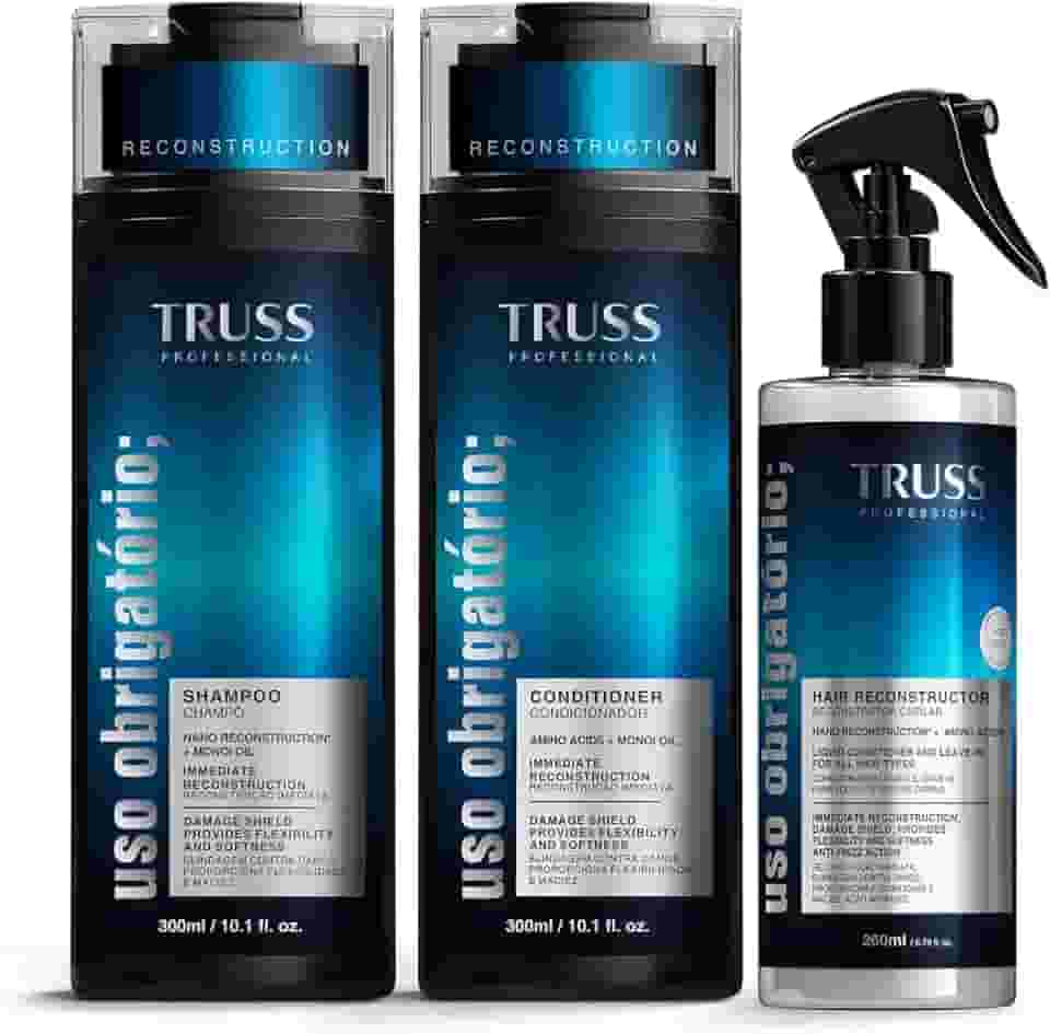 Kit TRUSS Uso Obrigatório Hair Reconstructor (3 Produtos)