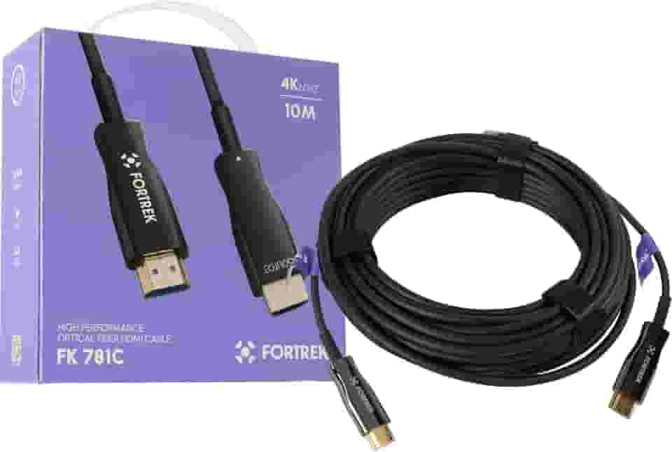 Cabo HDMI Fibra Óptica 4k FK781C 10m Fortrek