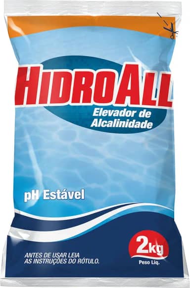 HidroAll Elevador de Alcalinidade para Piscinas 2 Kg