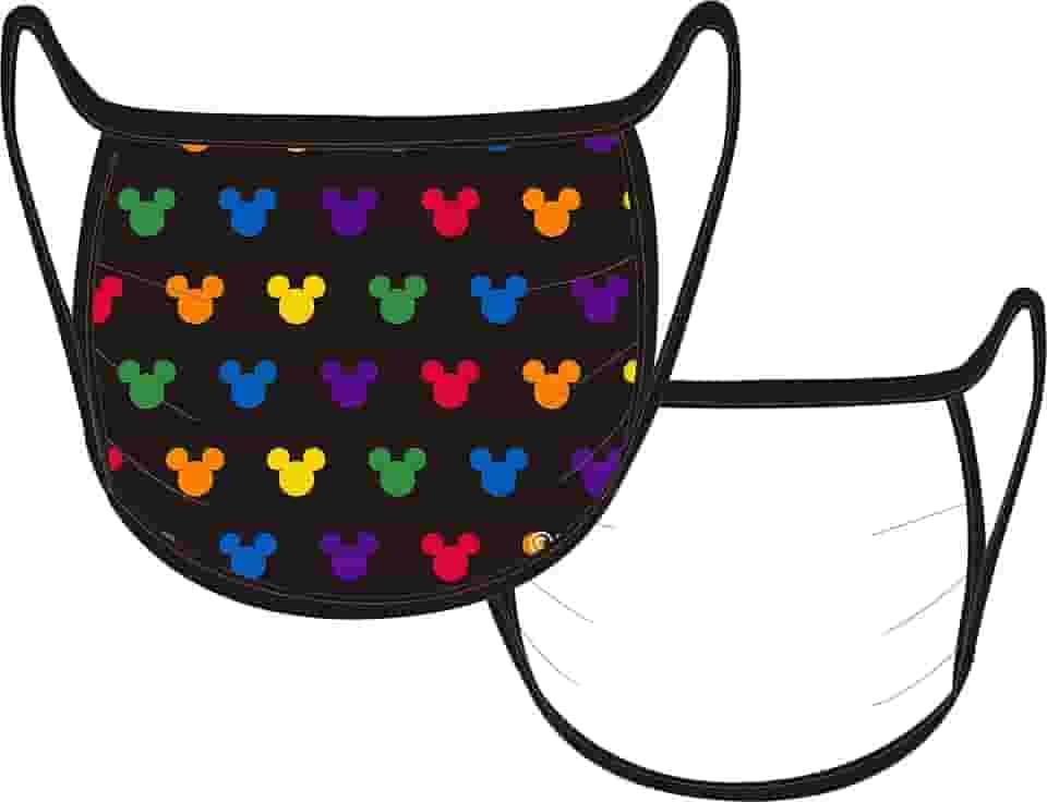 Máscara 3 Camadas , Disney, Unissex, Multicolorido, Adulto