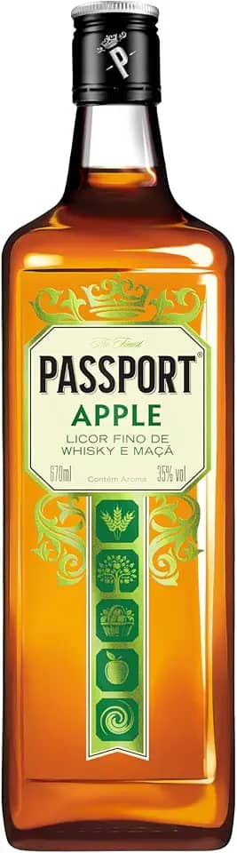 LICOR DE WHISKY PASSPORT APPLE