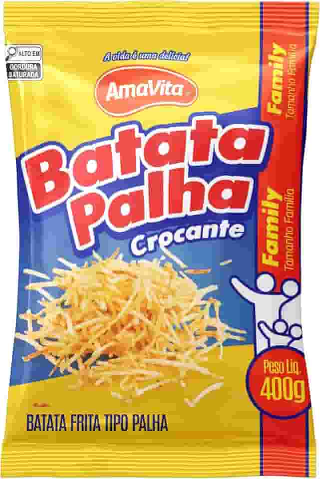 BATATA PALHA 400G AMAVITA