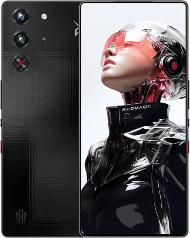 REDMAGIC 10S Pro Smartphone, Celular para Jogos 144Hz, Android 5G, 12GB RAM + 256GB ROM, Snapdragon 8 Elite Leading Version, Tela AMOLED 1.5K de 6.85', Câmera de 50MP, Celular Desbloqueado Nightfall