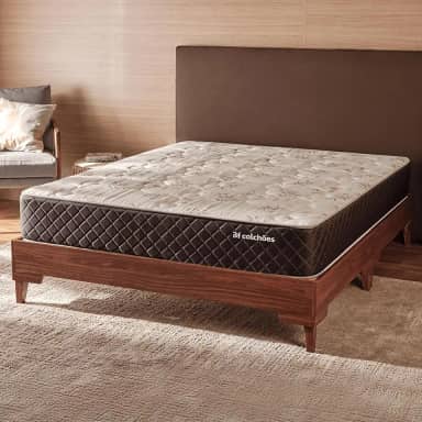 Colchão Queen a Vácuo Dupla Face Molas Ensacadas 158x198cm BF Colchões