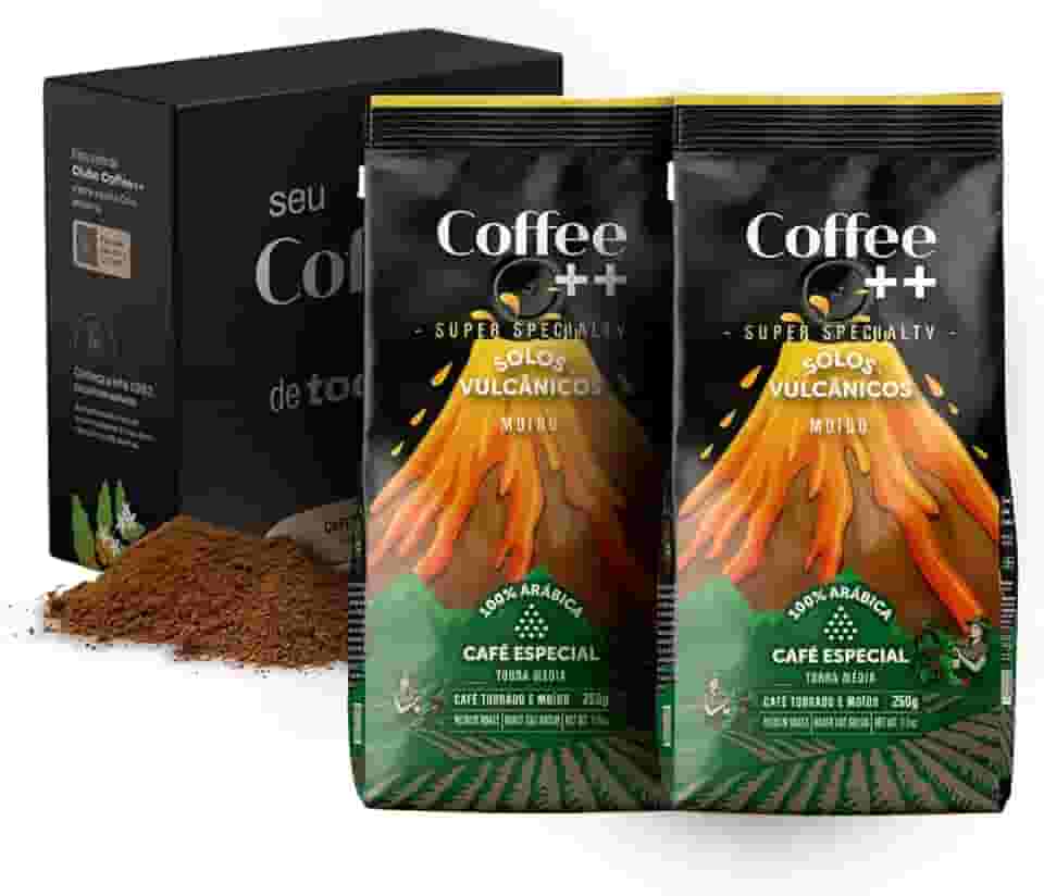 Café Moído Coffee Mais Solos Vulcânicos 250g - 2 unidades