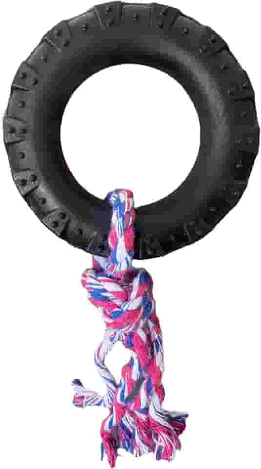 Brinquedo Para Cachorro,Pneu Pequeno com Corda,Brinquedo Para Cães,Brinquedo Pet