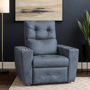 Poltrona Idoso Reclinável 3 Posições Magazine Grafite