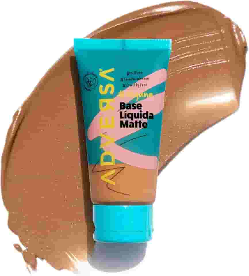 Base Líquida Matte Vegana ADVERSA - Cor 450