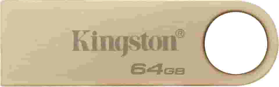 Kingston DataTraveler SE9 Gen 3-64GB - 220MB/s Read- Metal - USB 3.2 Gen 1 - Ouro