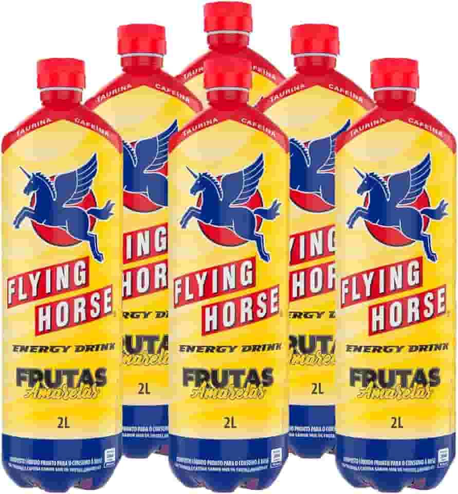 Energético Flying Horse Energy Drink Frutas Amarelas 2l 6un