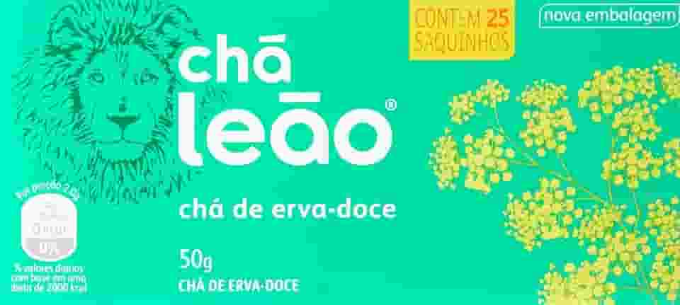 Leão Chá De Erva Doce Fuze Com 25 Saquinhos