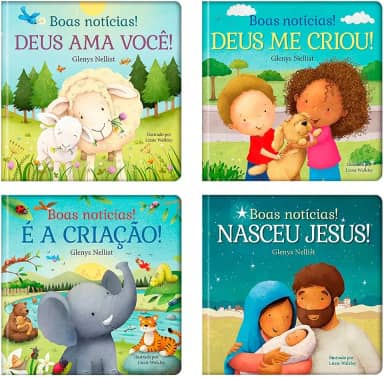 Kit Boas Notícias! Coleção Completa 4 Livros Cartonados
