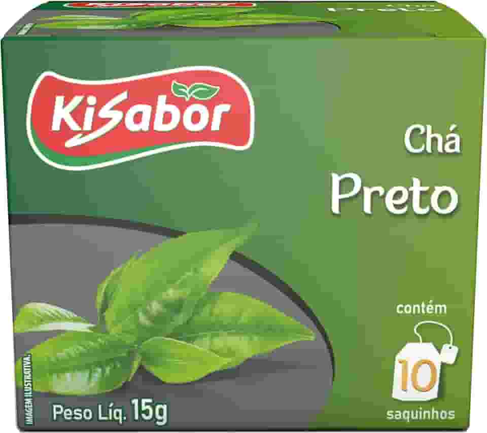 Kisabor, Chá Preto, Para infusão, 15 Gramas com 10 Saquinhos