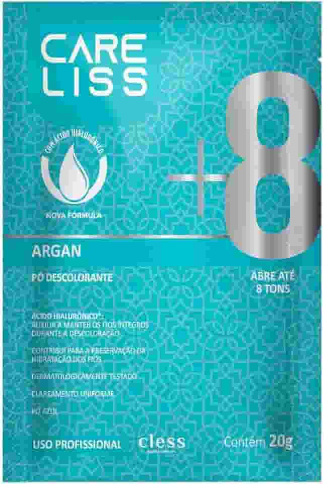 Care Liss Descolorante Em Pó 20G Óleo De Argan Care Liss