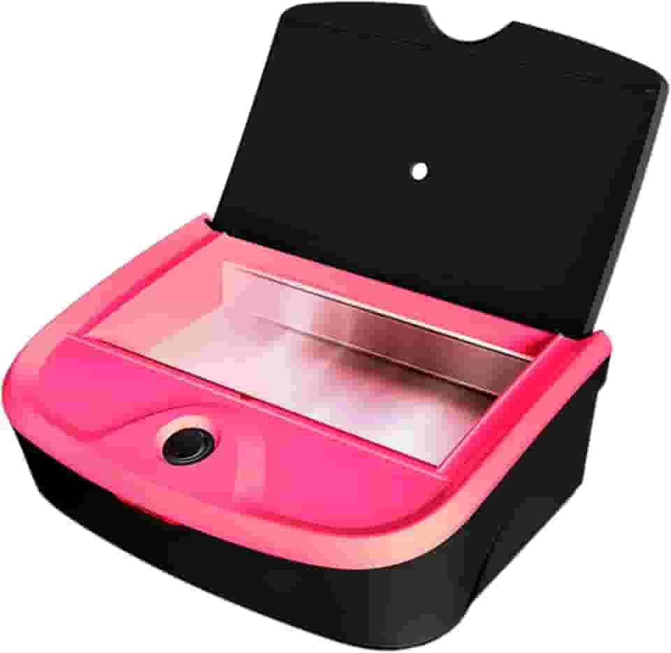 Mega Bell, Estufa esterilizadora para manicure e pedicuri, Exterilix Compact Collor, Bivolt, Base preta com detalhes pink