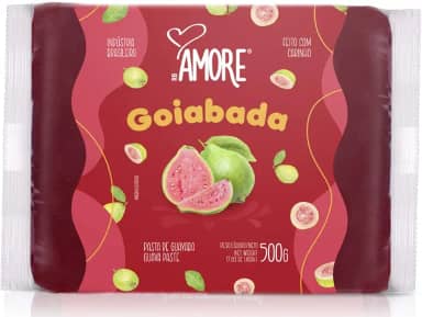 Goiabada Lisa de Corte - RB Amore - Flowpack 500G