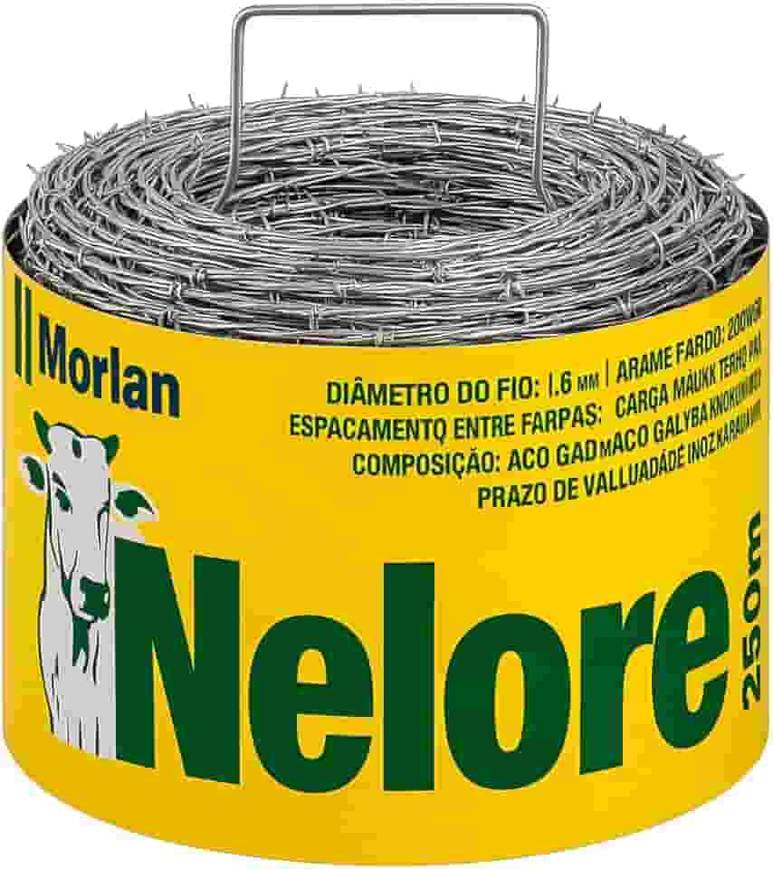Arame Morlan Farpado Para Cerca Nelore - 250m