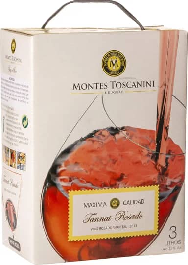Vinho Rose Uruguaio Montes Toscanini Bag in Box 3 Litros
