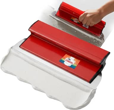 kit desempenadeiras 25 e 40cm- Lâmina inox, cabo Ergonômico-ideal P/passar massa corrida