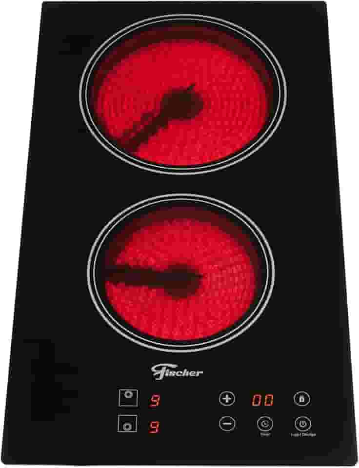 FISCHER COOKTOP ELÉTRICO TOUCH 2 BOCAS MESA VITROCERÂMICA PRETO 220V - 30004-73474