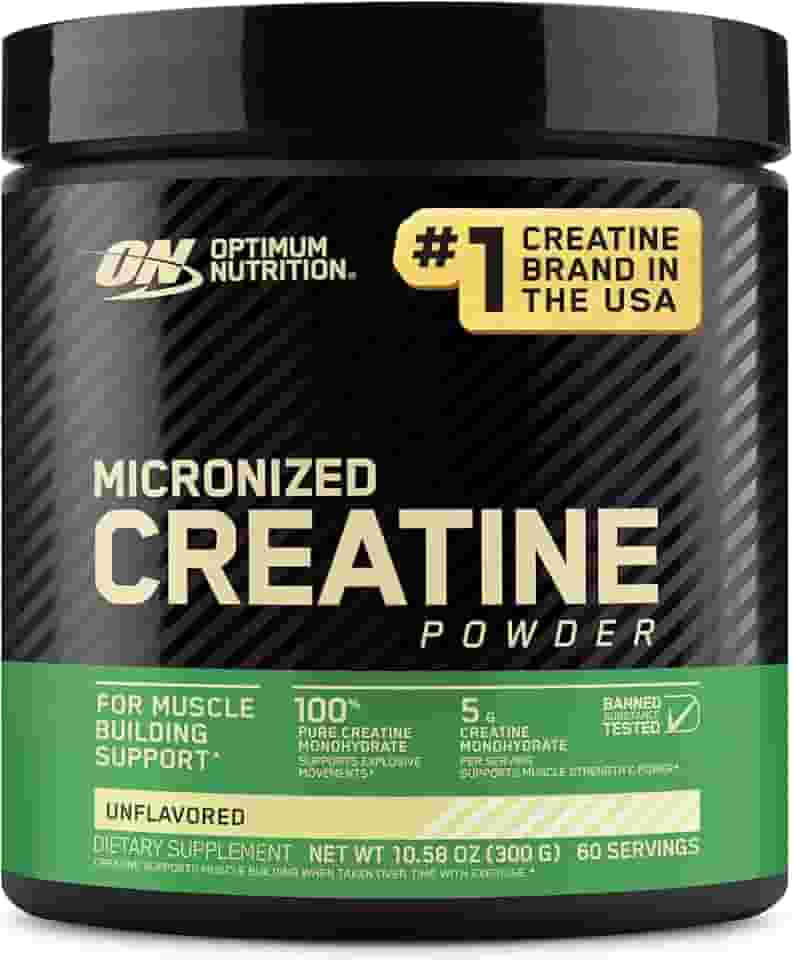 Creatine Micronized (300g), OPTIMUM NUTRITION, 100 servings (pack of 1)
