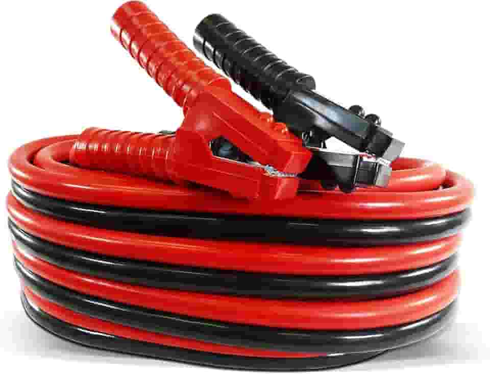 Cabo de Chupeta Para Carro Moto Caminhonete Trator Forte Grosso Comprido Fios e Garras em Cobre Legitimo transferência de carga bateria automotiva emergência veicular garras jacaré
