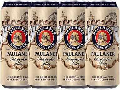 Kit 4 Cervejas Paulaner Edição Especial Oktober Bier 500ml