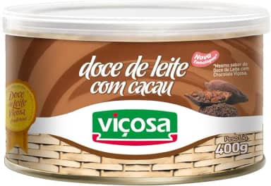 Viçosa Doce De Leite Com Cacau 400G