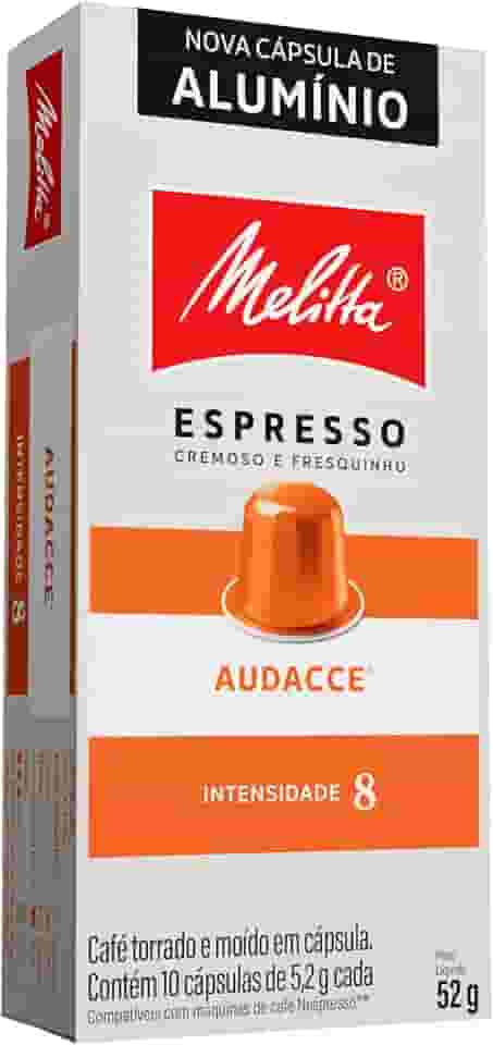 Capsula Melitta Audacce - Intensidade 8 - Compativel Nespresso