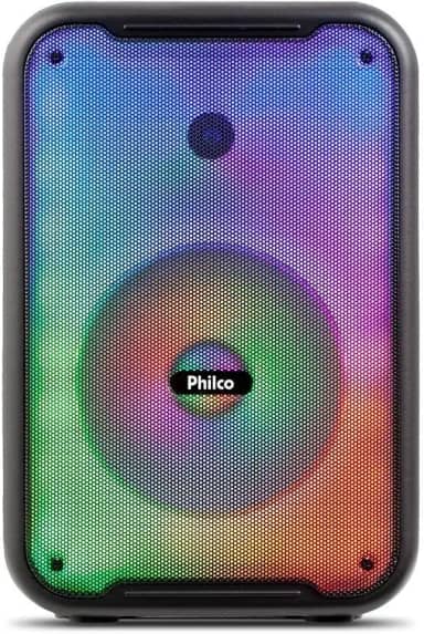 Caixa de Som Amplificada Philco Flash Lights 250W PCX3800 Bivolt