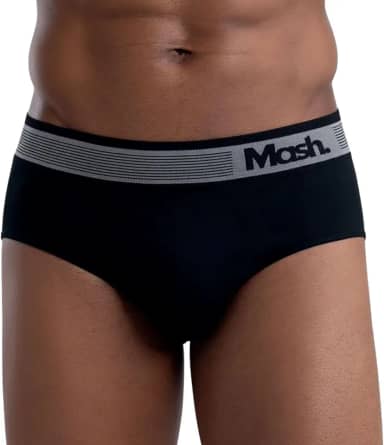 Cueca Slip Mash Sem Costura Microfibra Poliamida Toque Gelado Masculina