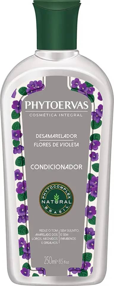 Phytoervas Condicionador Uso Diário 250 Ml Desamarelador