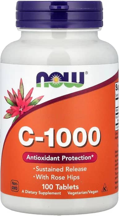 NOW Foods - Proteção antioxidante C-1000-100 comprimidos