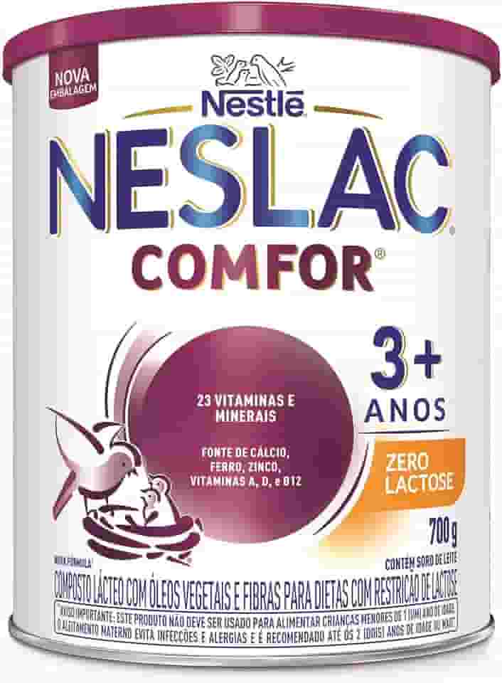 Neslac Comfor Zero Lactose - Composto Lácteo, Fórmula infantil, 700g