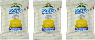 Gran Mestri Queijo Parmesão Ralado Zero Lactose, 40g, Kit com 3 Unidades, Para Dietas com Restrição à Lactose