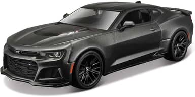 2017 Camaro Zl1 Kit em Metal para Montar 1/24 Maisto Cinza
