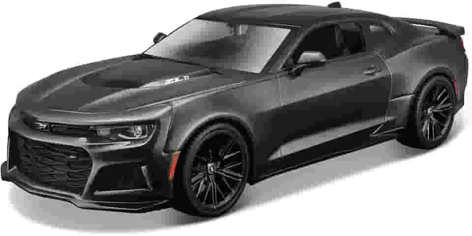 2017 Camaro Zl1 Kit em Metal para Montar 1/24 Maisto Cinza