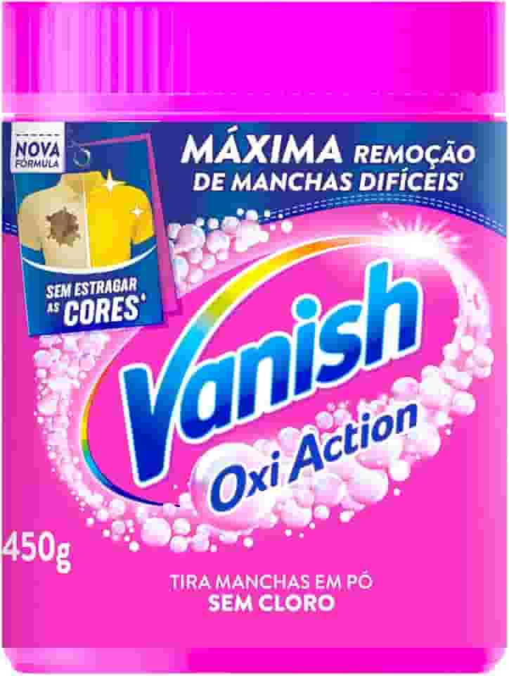 Tira Manchas em Pó Vanish Multi Power Oxi Action 450g para roupas coloridas