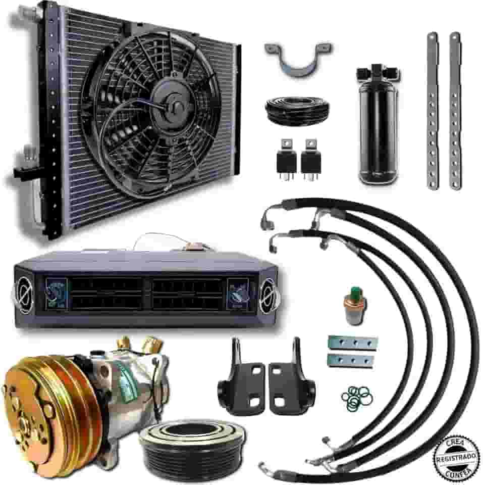 Kit Ar Condicionado C10 Suporte Comp. Universal E 25.000 Btu