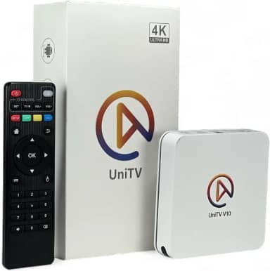 Aparelho Streaming Unitv V10 HD 4k 5g Vitalicio Original 8gb Atualizado unit-v