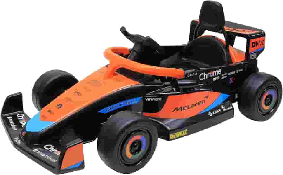 Zippy Toys, Carro Elétrico Infantil Fórmula 1 McLaren 12V com Controle Remoto