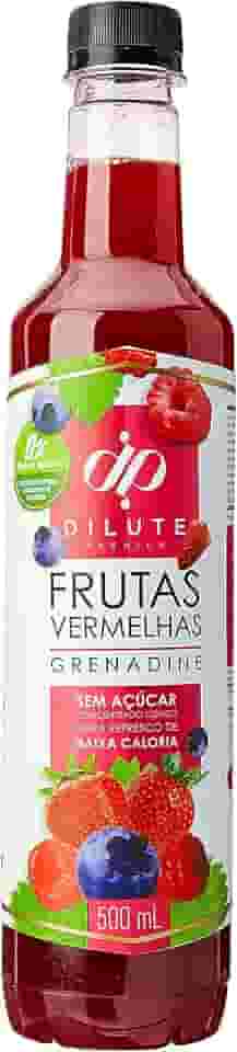 Dilute Xarope Frutas Vermelhas S/ Açúcar Sabor Frutas Vermelhas 500 Ml