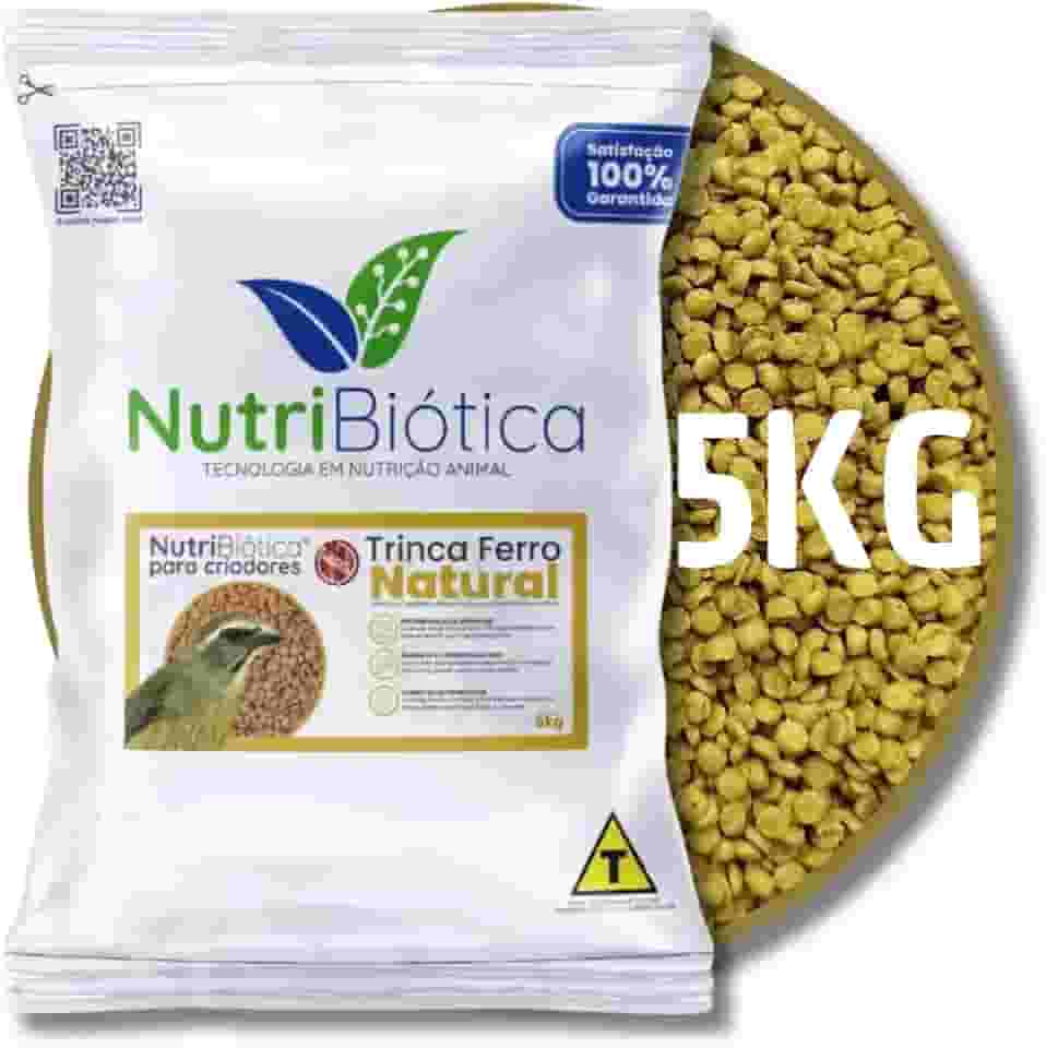 Ração Extrusada Trinca Ferro Natural 15KG 10KG 5KG Linha Criadores (5 KG)